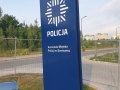 pylony totemy dla policja realizacje Kraków Skawina